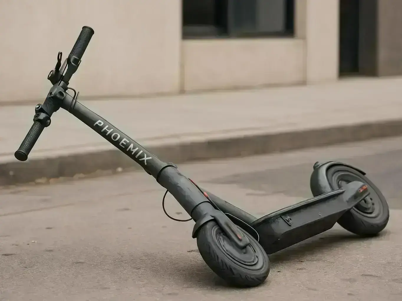 Local injury lawyer documenting roadway conditions near The Park at Litchfield for a scooter settlement case